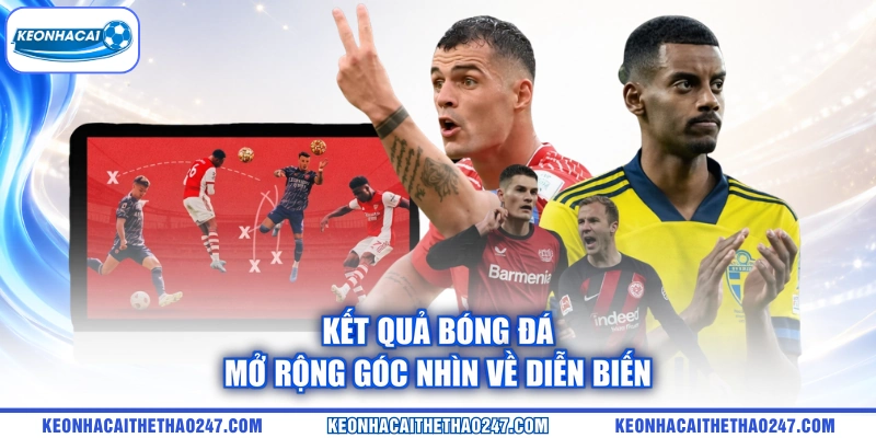 Kết quả bóng đá mở rộng góc nhìn về diễn biến