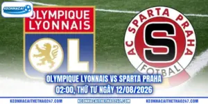 Olympique Lyonnais Vs Sparta Praha - 02:00, Thứ Tư Ngày 12/08/2026